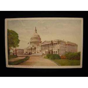   Capitol, Washington DC, early color Postcard not applicable Books