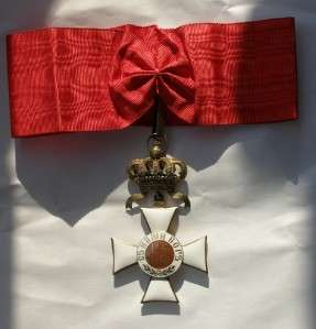 Mega rare Bulgarian Principality/Imperial Russian neck Order of St 
