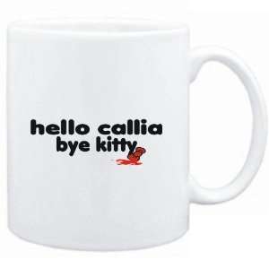  Mug White  Hello Callia bye kitty  Female Names Sports 