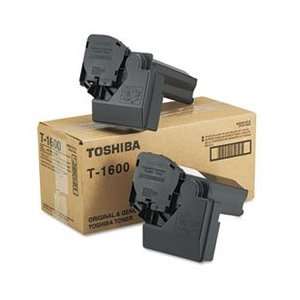  T1600 Toner, 5000 Page Yield, 2/Pack, Black