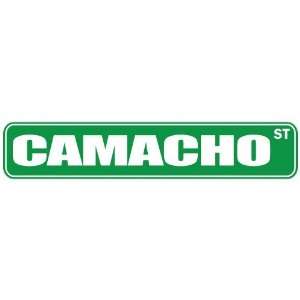   CAMACHO ST  STREET SIGN