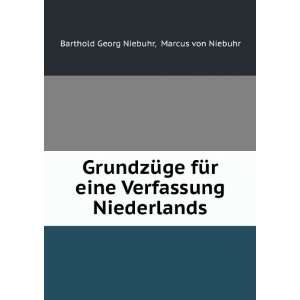   Niederlands Marcus von Niebuhr Barthold Georg Niebuhr Books