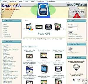 ESTABLISHED GPS NAVIGATION WEB BUSINESS WEBSITE 4 SALE  