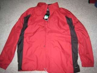 Nike Storm Fit Red Golf Jacket NWT L $150 Packable  