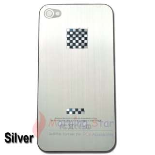 Aluminum Metal Back Cover Housing Assembly + Film Tools For iPhone 4s 