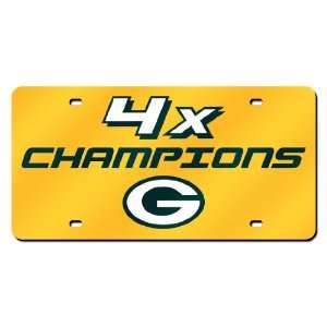 NFL Green Bay Packers 4X Super Bowl Champion Laser Tag  