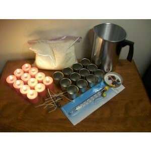  Votive Beeswax Candle Making Kit