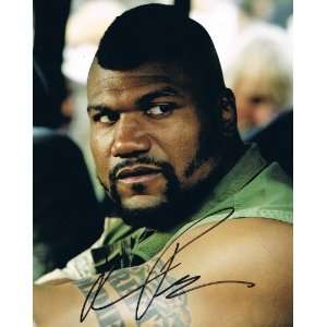  QUINTON RAMPAGE JACKSON   The A Team AUTOGRAPH Signed 