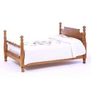  Amish USA Made Bedroom Furniture Cannonball Bed   Made In 