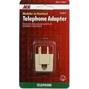  Ace Standard To Modular Telephone Adapter (33001) Cell 