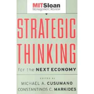  Strategic Thinking for the Next Economy **ISBN 