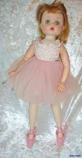 VINTAGE 16 ELISE BALLERINA IN PINK WITH MARYBEL FACE  