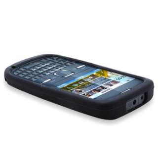 4in 1 Accessory Black Gel Case Cover LCD For Nokia C3  