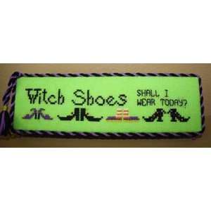  Witch Shoes   Cross Stitch Pattern Arts, Crafts & Sewing
