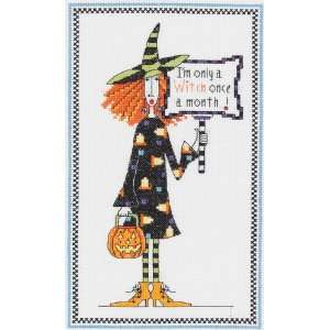    Dolly Mamas Witch Counted Cross Stitch Kit