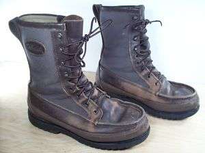 vtg CABELAS Leather hunting Sport Mens Leather Boots 10  