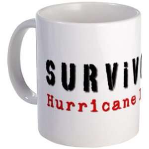 Hurricane Irene Survivor 2011 on a Ceramic Coffee Cup Mug