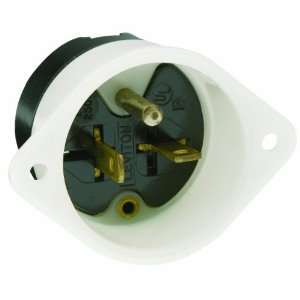  Leviton 5829 20 Amp, 250 Volt, Flanged Inlet Receptacle 
