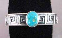 Native Hopi STEVE LARANCE Sterling Turquoise Bracelet  