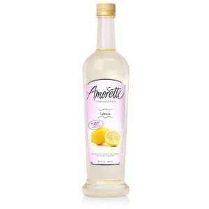 Amoretti Premium Sugar Free Lemon Flavoring (750mL)  