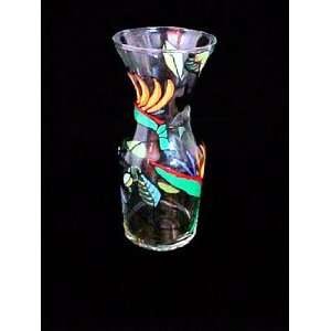   of Paradise Design   Hand Painted   Carafe   .5 Liter 
