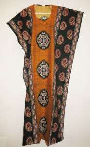 RETRO PLUS Hippie Gypsy Boho Ethnic Caftan Dress 101  