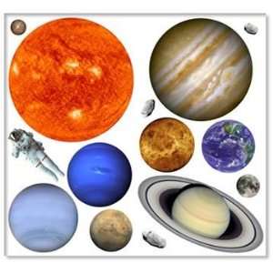  Planets Wall Stickies   50 Inch Vinyl Peel n Sticks