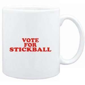  Mug White  VOTE FOR Stickball  Sports