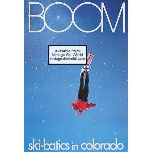    Boom Original Poster, Ski batics in Colorado
