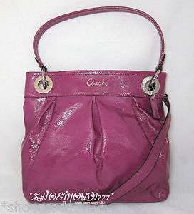   Ashley Patent Leather Hippie Bag Purse Messenger Sling Hobo 17953