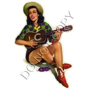 Ukulele Cowgirl from Steve Jones Guitar s113 Musical 