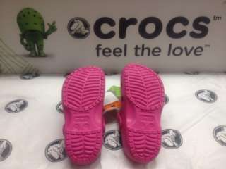Crocs Baya Kids/Junior (Fuchsia) Sizes 6 7 8 9 10 11 12 13  
