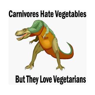 Carnivores Hate Vegetables Apron 