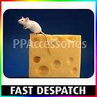 Mouse On Cheese Premium Quality Thick Rubber Mouse Mat Pad Can 