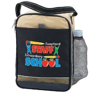   Extraordinary SCHOOL (Tan) Verve Vertical Lunch Bag