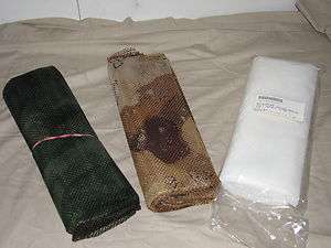   desert snow lot of 3 camo netting 5ft X 8ft ghillie mesh camouflage