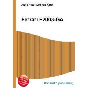  Ferrari F2003 GA Ronald Cohn Jesse Russell Books