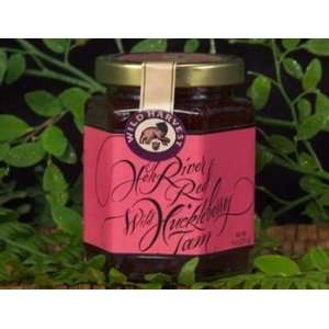 Hoh River Wild Red Huckleberry Jam   BUY ANY 3 JAMS & get the 4th FREE 