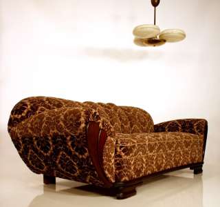 SOFA 30s art deco a 30 + 2 armchair canapé divano fauteuil sillón 