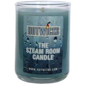  STEAM ROOM SCENTED CANDLE by HOTWICKS (Glass)