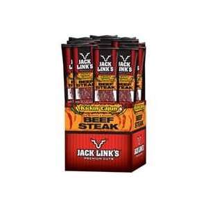 Jack Links Beef Jerky 02032 Kickin Cajun Beef Steak 1 Oz (Pack of 12 