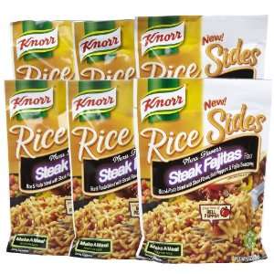 Knorr Rice Sides, Steak Fajitas, 5.6 oz, 6 pk  Grocery 
