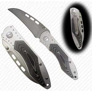  Inversion Folder Designer Knife, Silver