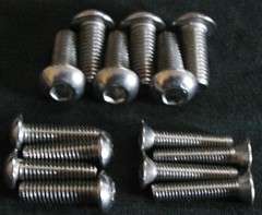 set of Stainless Steel replacement screws for your MGF Hard/Soft Top 
