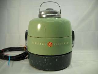 Vintage GE General Electric swivel top canister vacuum  
