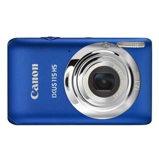 Canon IXUS 115 HS Blue Camera 12.1 MP 26 languages NEW  