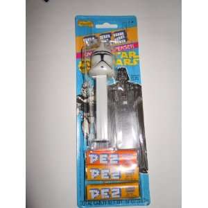  Star Wars Pez   Clone Trooper on Blue Card Everything 