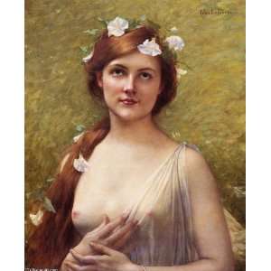 Made Oil Reproduction   Jules Joseph Lefebvre   24 x 30 inches   Young 