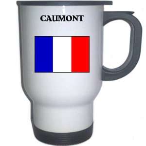  France   CAUMONT White Stainless Steel Mug Everything 