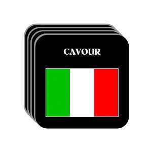  Italy   CAVOUR Set of 4 Mini Mousepad Coasters 